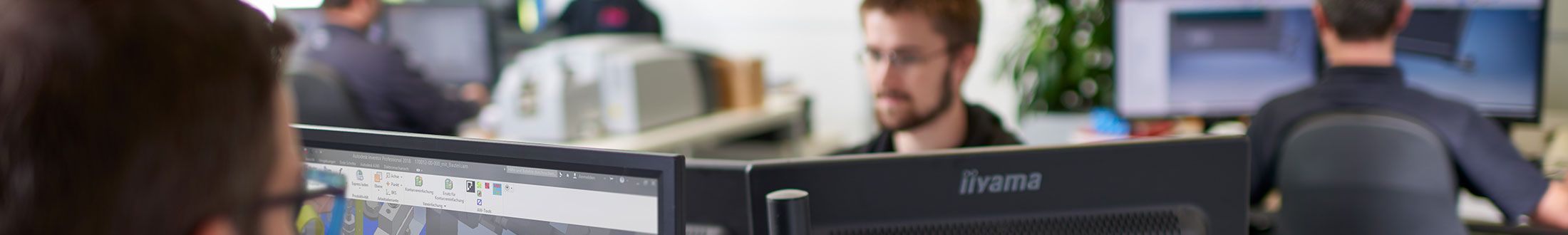 Mitarbeiter von QSQ in der Entwicklungsabteilung